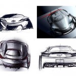 Toyota FT-86 I Concept Design Sketches