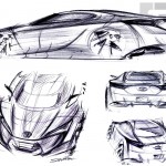 Toyota FT-86 Design Sketches