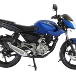 Bajaj Pulsar 135LS now in Long Beach Blue/Plasma Blue : Side View