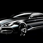 BMW 6 Series Gran Coupe : Design Sketches
