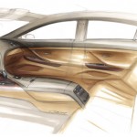 BMW 6 Series Gran Coupe : Interior Design Sketches