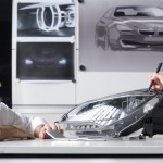 Nader Faghihzadeh (Exterior Designer of the BMW 6 Series Coupe) assesses the LED headlight of the BMW 6 Series Gran Coupe