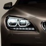 BMW 6 Series Gran Coupe : Twin round headlights with three-dimensional light rings