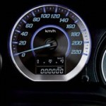 New Honda City Interiors : Blue Backlit Instrument Console