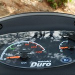 Mahindra Duro 125 DX : Refreshed Clock Fascia