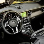 Streetfighter Yellow Mercedes-Benz SLK 55 AMG : Interior