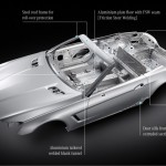 2013 Mercedes-Benz SL : All Aluminium Bodyshell Details