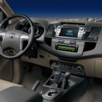 2012 Toyota Fortuner Facelift in India : Dashboard