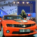 Chevrolet Camaro at the 11th Auto Expo 2012