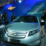 Chevrolet Volt at the 11th Auto Expo 2012
