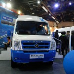 Force Motors Traveller Hybrid at the 11th Auto Expo, 2012