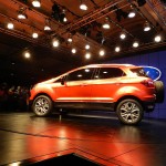 Ford EcoSport Unveiled at New Delhi : Rear 3/4