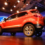 Ford EcoSport Unveiled : Rear 3/4 ground level!