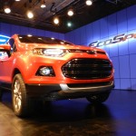 Ford EcoSport Unveiled : Front 3/4 ground level
