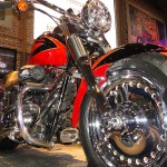 Harley Davidson Fat Boy at the 11th Auto Expo 2012