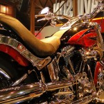 Harley Davidson Fat Boy at the 11th Auto Expo 2012 : Rear