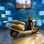 Hero MotoCorp LEAP - a Hybrid Scooter : Side