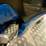 Hero MotoCorp Maestro at the 11th Auto Expo 2012 : Footrest