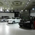 Honda Cars on display at the Auto Expo 2012
