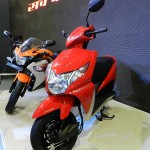 Honda Dio for 2012 at the 11th Auto Expo