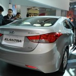 Hyundai Elantra at the 11th Auto Expo 2012 : Rear