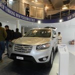 Hyundai Santa Fe at the 11th Auto Expo 2012 : Front