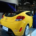 Hyundai Veloster at the 11th Auto Expo 2012 : Rear