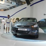 Hyundai Verna at the 11th Auto Expo 2012 : Front