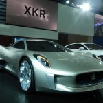 Jaguar C-X75 at the 11th Auto Expo 2012 : Front