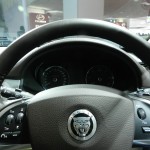 Jaguar XF at the 11th Auto Expo 2012 : Steering Wheel
