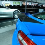 Jaguar XKR-S at the 11th Auto Expo 2012 : Carbon Fibre Spoiler