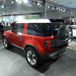Land Rover Defender Concept 100 at the 11th Auto Expo 2012 : Rear