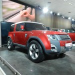 Land Rover Defender Concept 100 at the 11th Auto Expo 2012