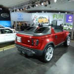 Land Rover Defender Concept 100 S at the 11th Auto Expo 2012 : Rear 3/4