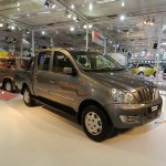 Mahindra Genio Double Cab Pickup at the 11th Auto Expo 2012