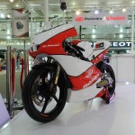 Mahindra Racing MGP3O at the 11th Auto Expo 2012