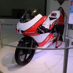 Mahindra Racing MGP3O at the 11th Auto Expo 2012 : Front