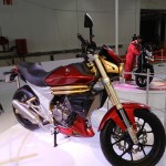 Mahindra Mojo at the 11th Auto Expo 2012