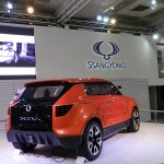 Mahindra SsangYong XIV Concept at the 11th Auto Expo : Rear 3/4