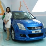 Maruti Suzuki Dzire Luxury at the 11th Auto Expo 2012