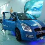 Maruti Suzuki Ritz BluesLounge at the 11th Auto Expo 2012