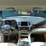 Mercedes-Benz New M-Class at the 11th Auto Expo: Interiors