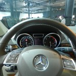 Mercedes-Benz New M-Class at the 11th Auto Expo: Steering Wheel