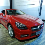 Mercedes-Benz New SLK Class at the 11th Auto Expo 2012
