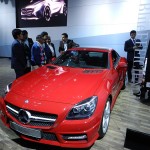 Mercedes-Benz New SLK Class at the 11th Auto Expo : Front 3/4