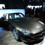 Mercedes-Benz SLS AMG Roadster at the 11th Auto Expo: Front 3/4
