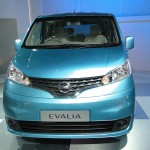 Nissan Evalia launched in India at the 11th Auto Expo 2012 : Front View