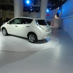 Nissan Leaf at the 11th AutoExpo 2012 : Rear