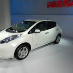 Nissan Leaf at the 11th AutoExpo 2012 : Rear