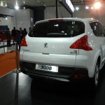 Peugeot 3008 at the 11th Auto Expo 2012 : Rear